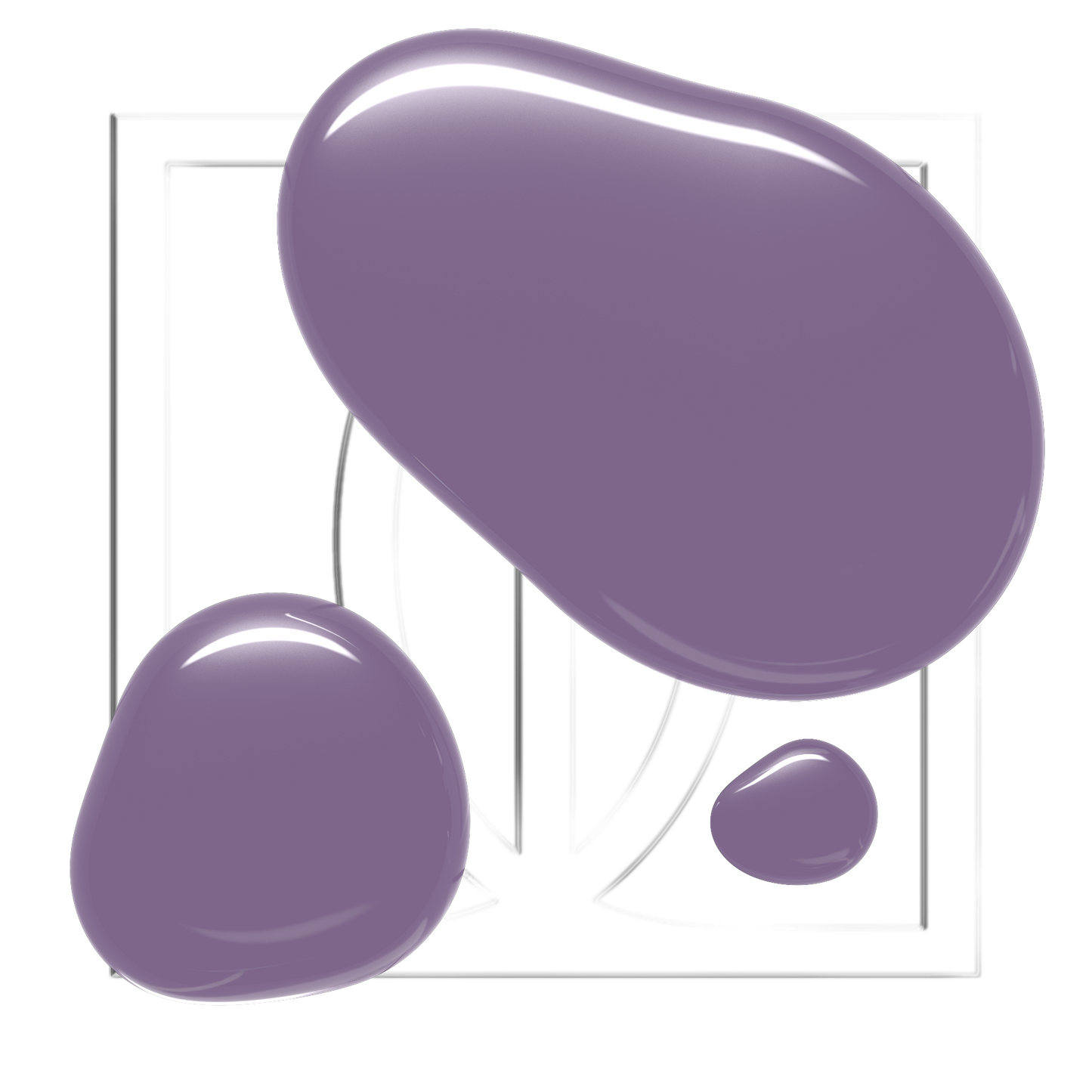 Green Reactive Vegan Nail Polish, Didier Lab, Ultra Violet, HEMA and TPO free, 10 ml