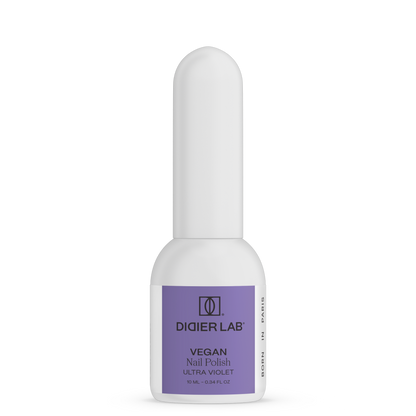 Green Reactive Vegan Nail Polish, Didier Lab, Ultra Violet, HEMA and TPO free, 10 ml