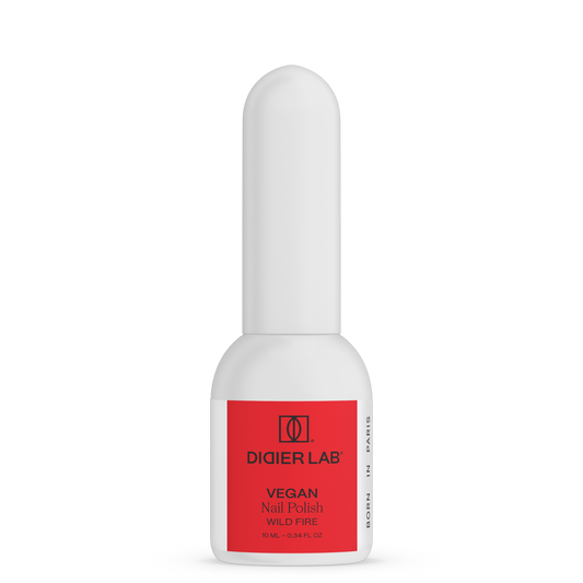 Green Reactive Vegan Nail Polish, Didier Lab, Wild Fire, HEMA and TPO free, 10 ml