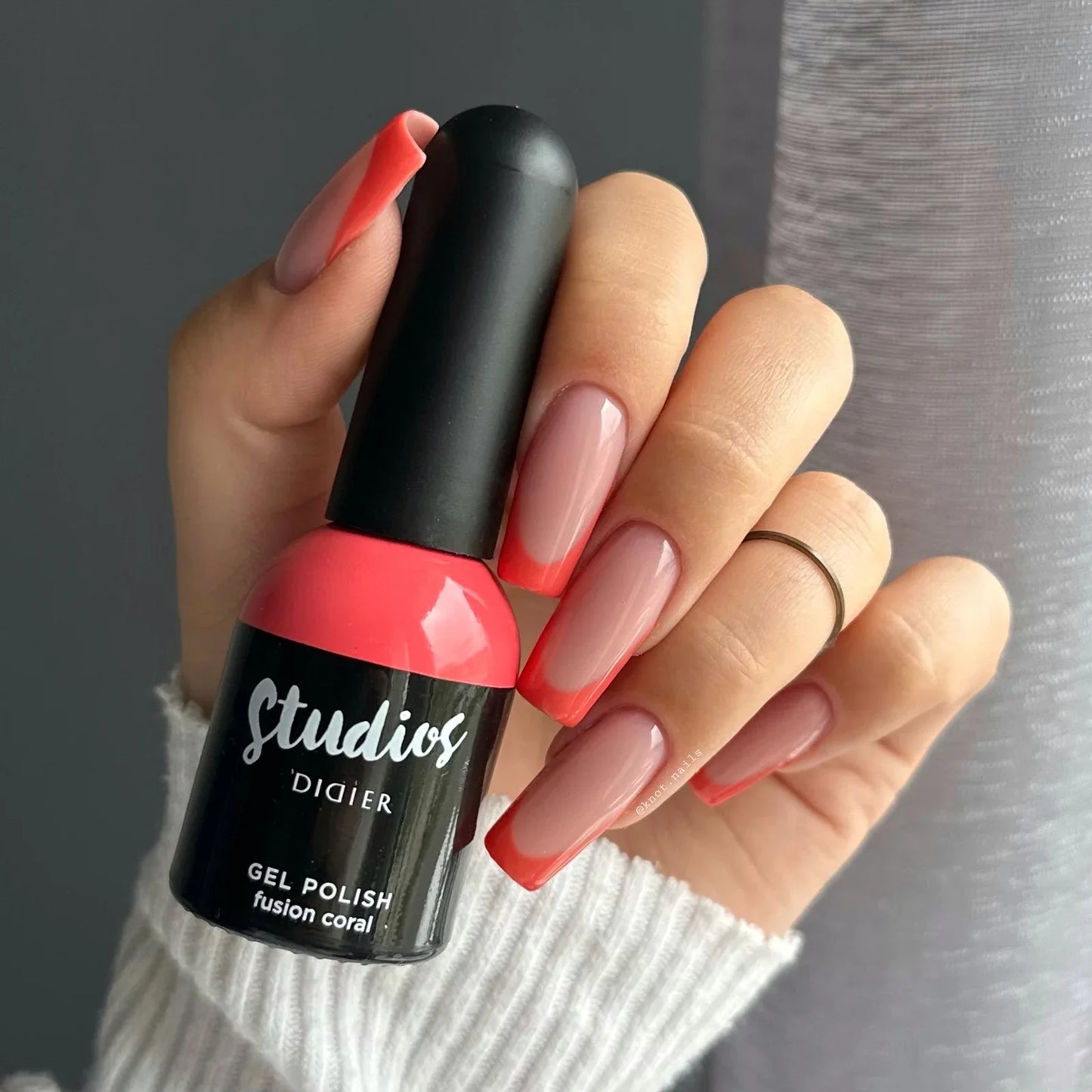 Gel Polish Studios Didier Lab, Fusion Coral, TPO free, 8 ml
