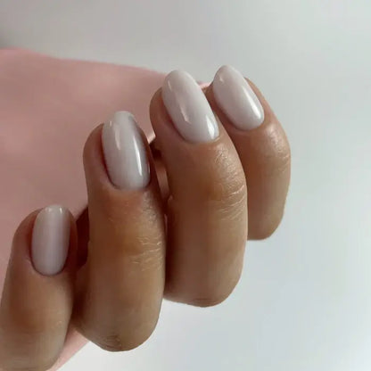 For short nails, Rubber Base Coat, Didier Lab, Light White, HEMA and TPO Free, 10 ml