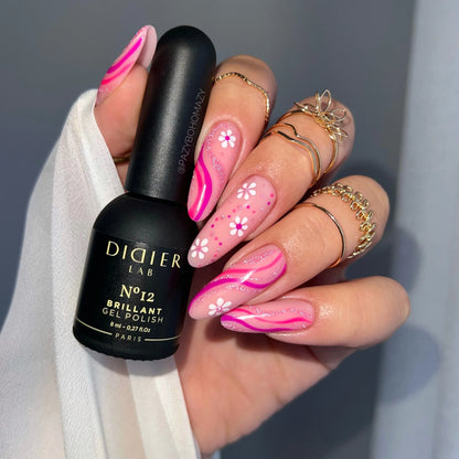 Gel Polish Brillant, Didier Lab, No. 12, 8 ml