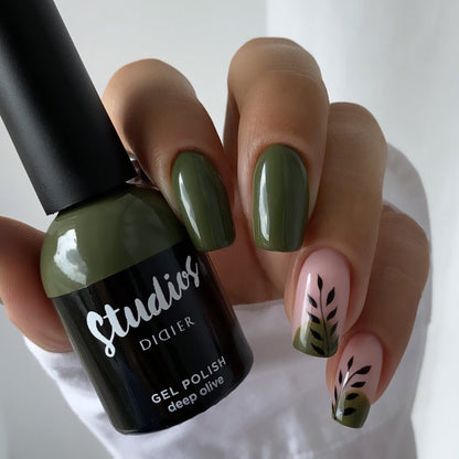 Gel Polish Studios Didier Lab, Deep Olive, HEMA & TPO Free, 8 ml