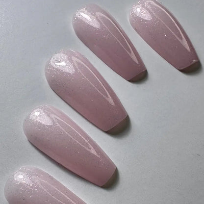 UV Top Coat No Wipe, Glitter Pink, Hema & TPO Free, DidierLab, 10ml