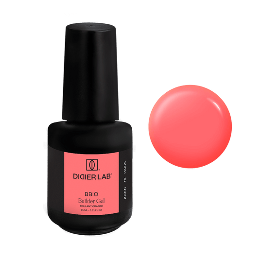 Builder Gel BBIO, Didier Lab, Brillant Orange, HEMA and TPO free, 15ml