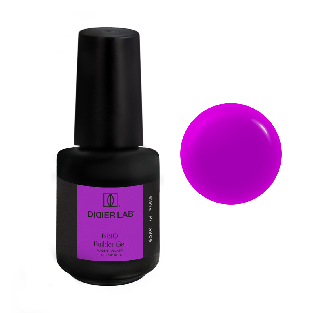 Builder Gel BBIO, Didier Lab, Magenta Glass, HEMA and TPO free, 15ml