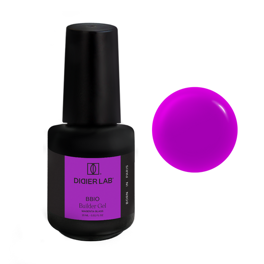 Builder Gel BBIO, Didier Lab, Magenta Glass, HEMA and TPO free, 15ml
