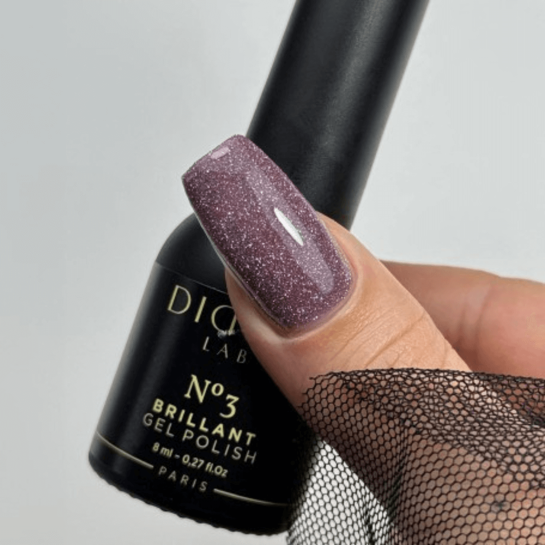 Gel Polish Brillant, Didier Lab, No. 3, HEMA and TPO free, 8 ml