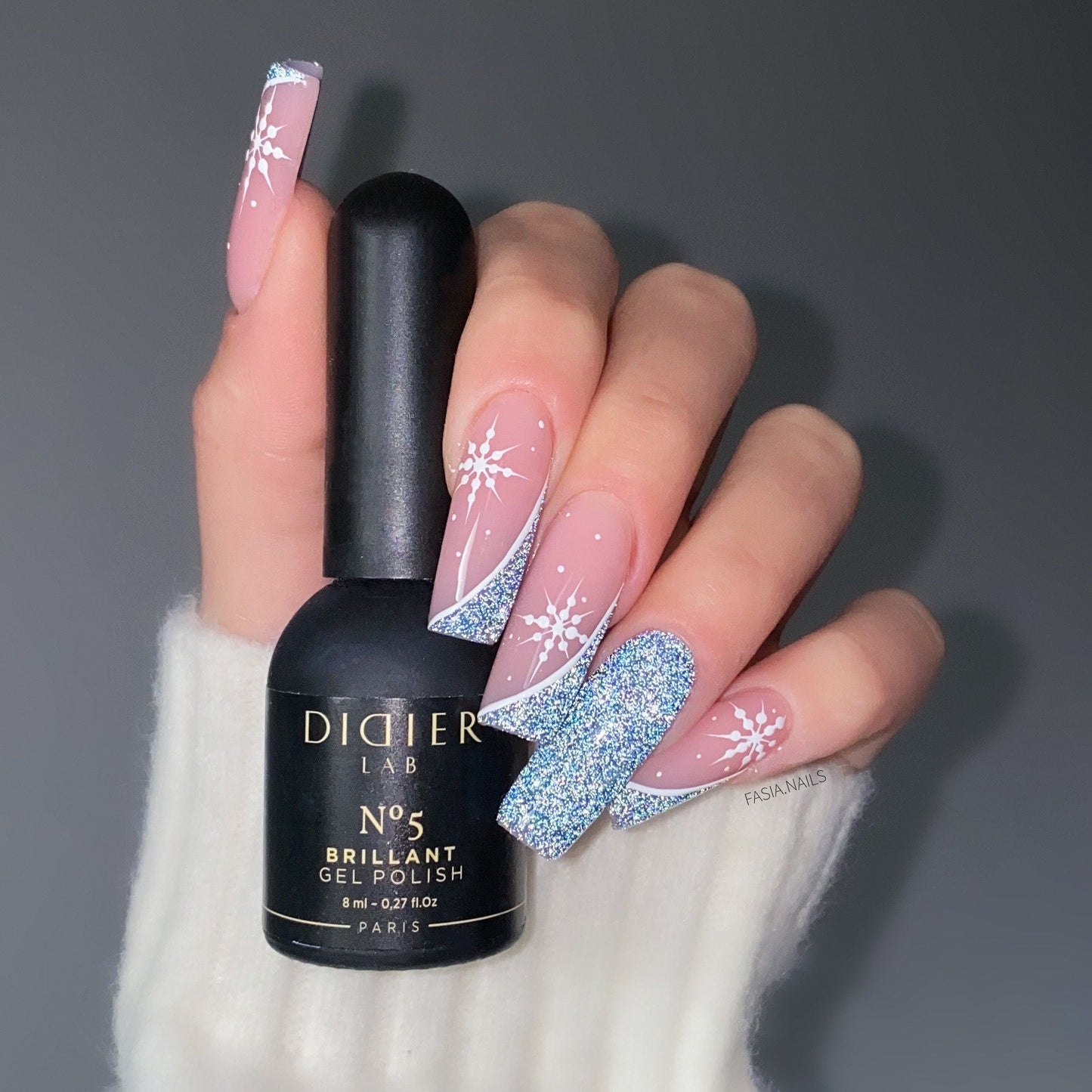 Gel Polish Brillant, Didier Lab, No. 5, HEMA and TPO free, 8 ml