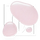 [Natural] Milky Pink Glitter