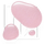 [Natural] Pink Mask Glitter