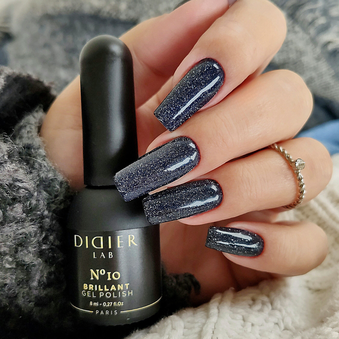 Gel Polish Brillant, Didier Lab, No. 10, HEMA and TPO free, 8 ml