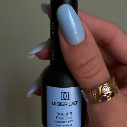 Gel Polish, Rubber Base Coat, Dreamy Sky, HEMA and TPO Free, 10ml