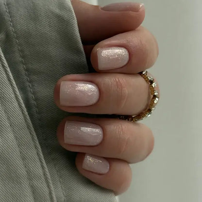 UV Top Coat No Wipe, Glitter Gold, Hema & TPO Free, DidierLab, 10ml