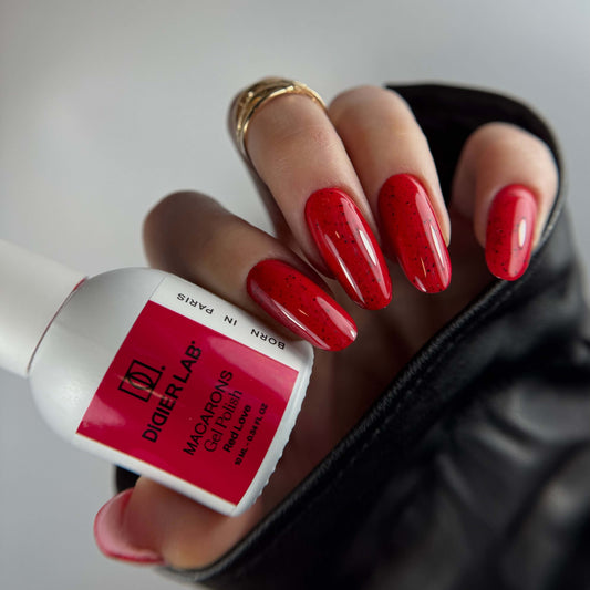 Gel Polish Macarons, Didier Lab, Red Love
