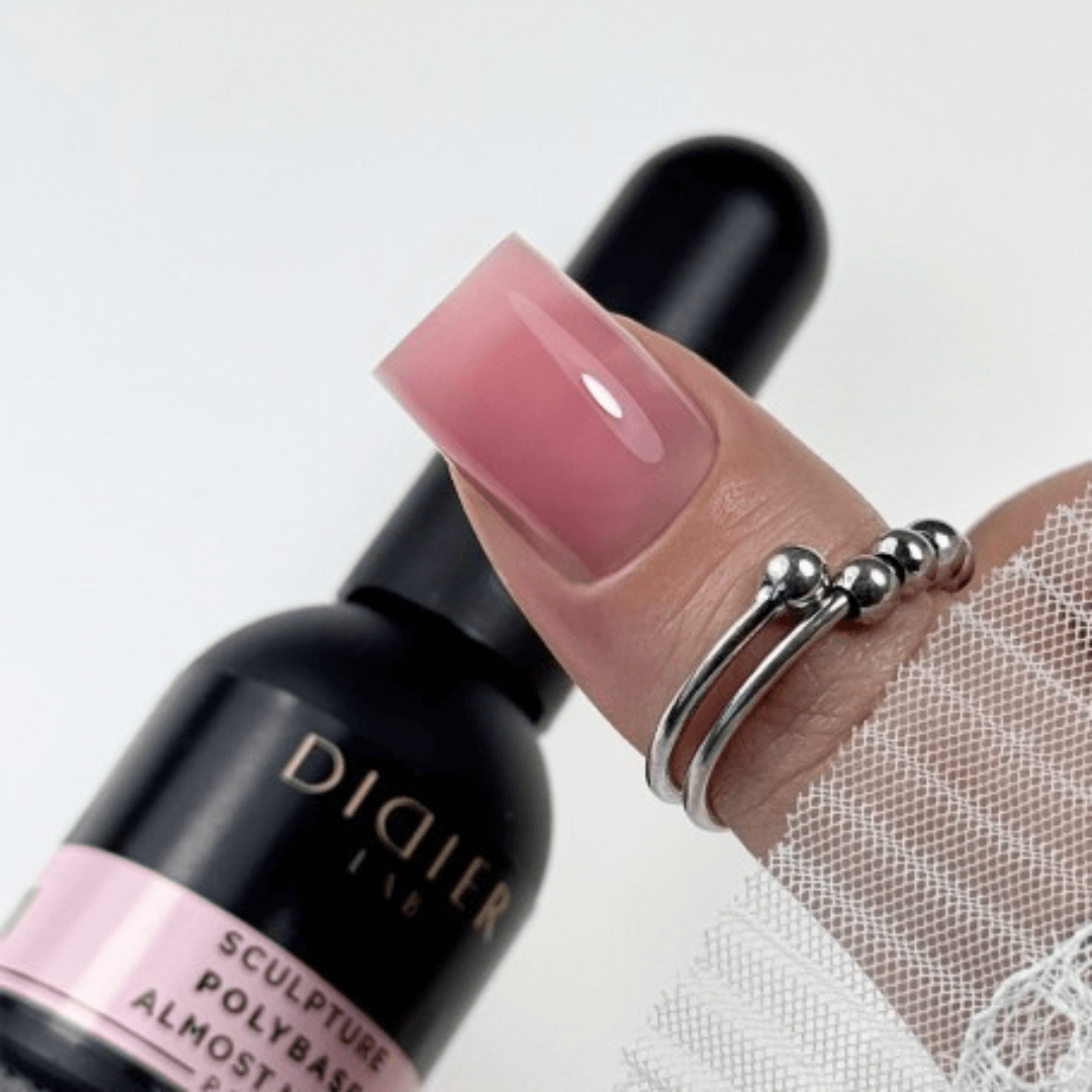 Gel Polish Rubber Base Coat, Almost Naked 10 ml