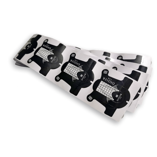 Didier Lab Paper Nail Forms 100pcs - LABORATOIRES DIDIER