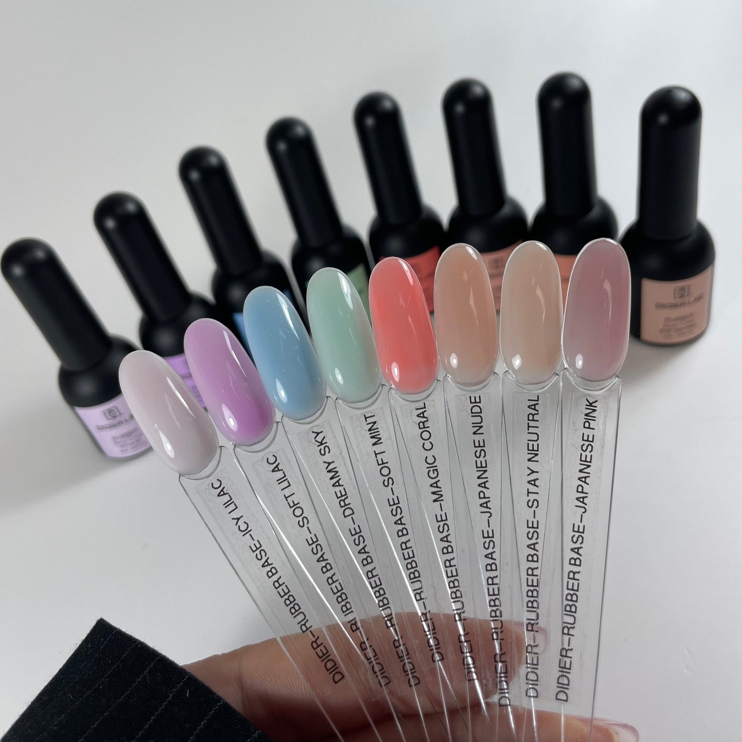 Gel Polish, Rubber Base Coat, Magic Coral, HEMA and TPO Free, 10ml