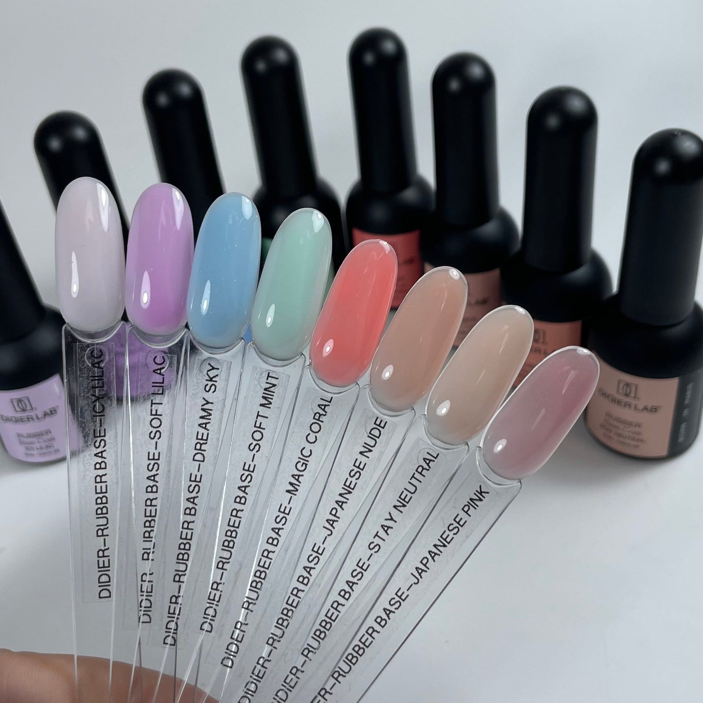 Gel Polish, Rubber Base Coat, Japanese Pink, HEMA and TPO Free, 10ml