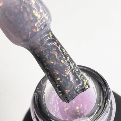 For short nails, Rubber Base Foil, Pink, TPO free, 10 ml
