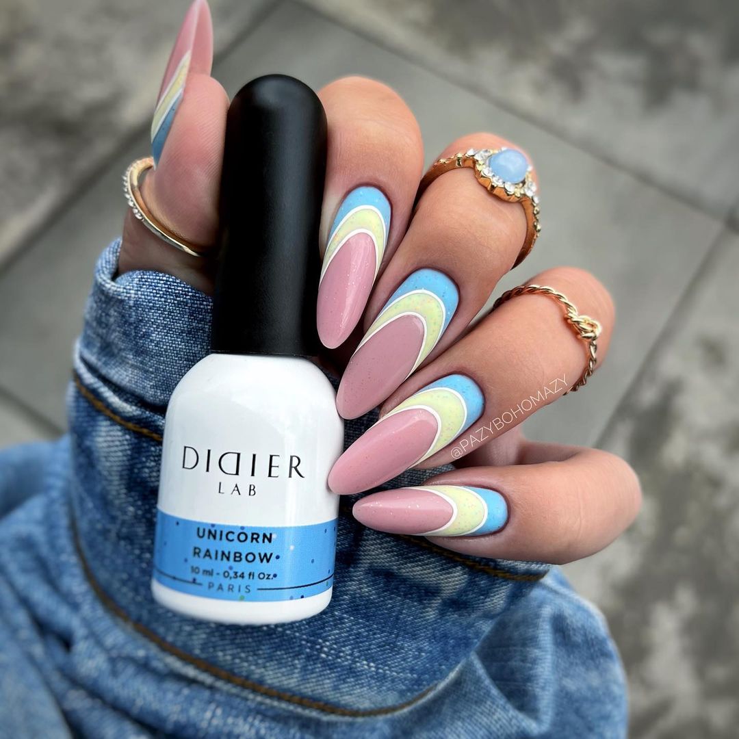 Gel polish "Didier Lab", Unicorn, Rainbow 10 ml